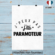 Affiche j'peux pas j'ai paramoteur 2