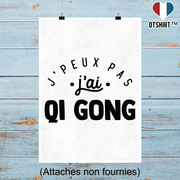 Affiche j'peux pas j'ai qi gong 2