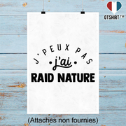 Affiche j'peux pas j'ai raid nature 2