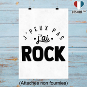 Affiche j'peux pas j'ai rock 2
