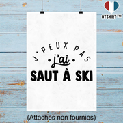 Affiche j'peux pas j'ai saut à ski 2