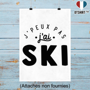 Affiche j'peux pas j'ai ski 2
