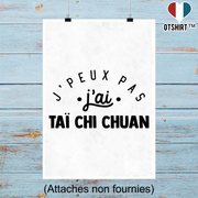 Affiche j'peux pas j'ai taï chi chuan 2