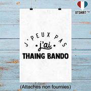 Affiche j'peux pas j'ai thaing bando 2