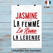 Affiche jasmine la femme la reine la légende