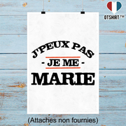 Affiche je me marie 2