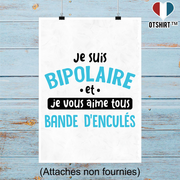 Affiche je suis bipolaire