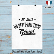 Affiche je suis un petit-ami trop génial