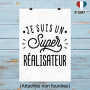Affiche je suis un super réalisateur