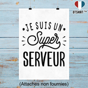 Affiche je suis un super serveur