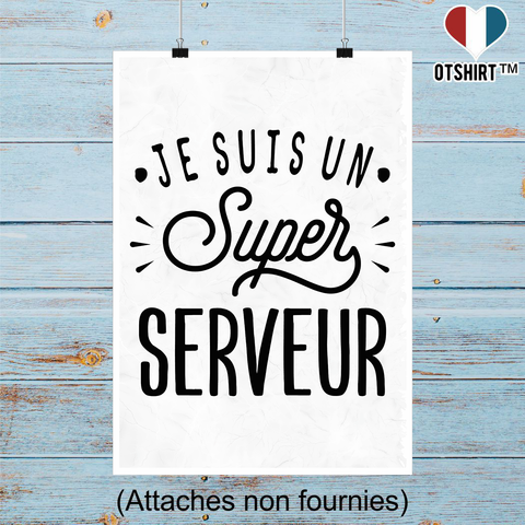 Affiche je suis un super serveur