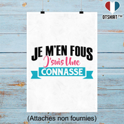 Affiche je suis une connasse