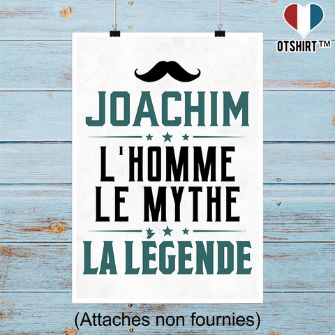 Affiche joachim l'homme le mythe la légende