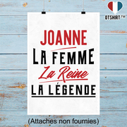 Affiche joanne la femme la reine la légende