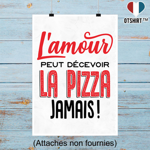 Affiche l'amour peut décevoir