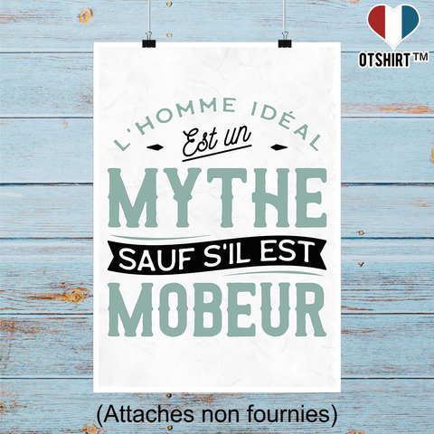 Affiche l'homme idéal est mobeur