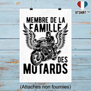 Affiche la famille des motards 2