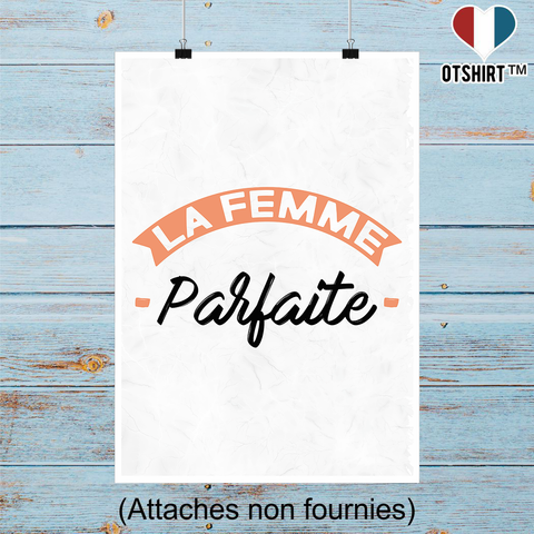 Affiche la femme parfaite