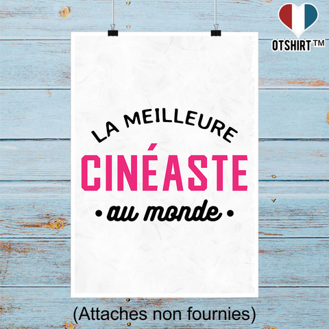 Affiche la meilleure cinéaste au monde