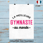 Affiche la meilleure gymnaste au monde