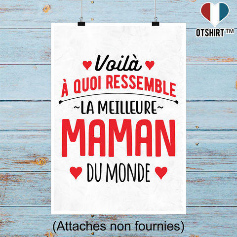 Affiche la meilleure maman