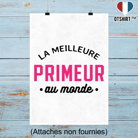 Affiche la meilleure primeur au monde