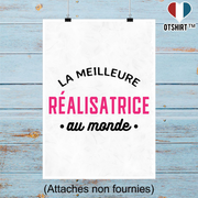 Affiche la meilleure réalisatrice au monde