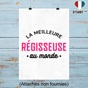 Affiche la meilleure régisseuse au monde