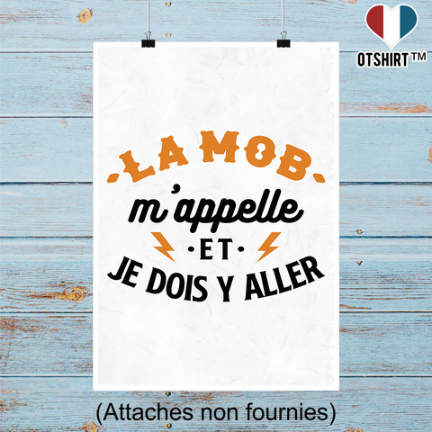 Affiche la mob m'appelle