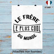 Affiche le frère le plus cool du monde