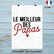 Affiche le meilleur des papas