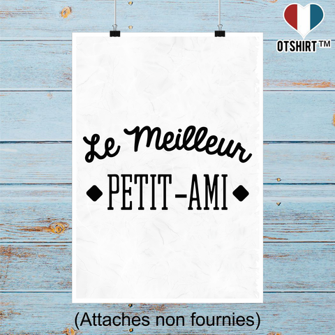 Affiche le meilleur petit-ami