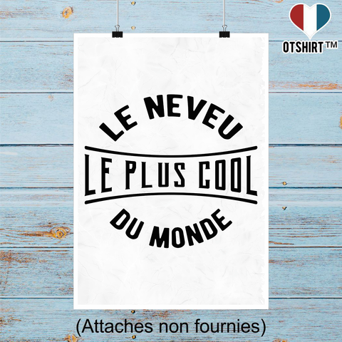 Affiche le neveu le plus cool du monde