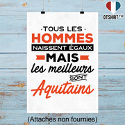 Affiche les meilleurs sont aquitains