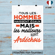 Affiche les meilleurs sont ardechois