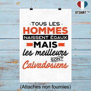 Affiche les meilleurs sont calvadosiens
