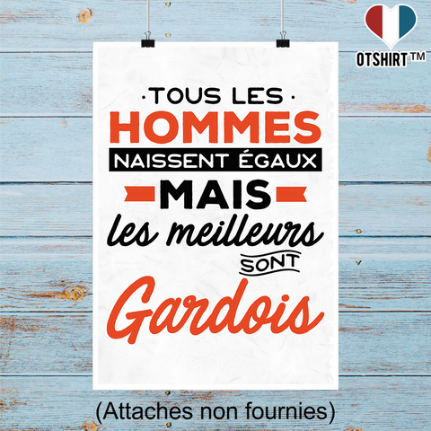 Affiche les meilleurs sont gardois
