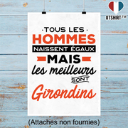 Affiche les meilleurs sont girondins