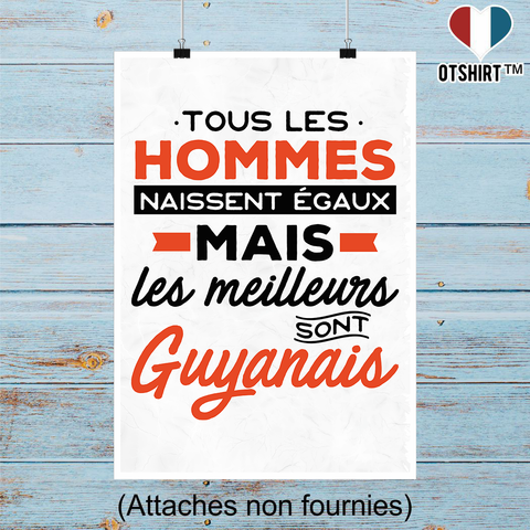 Affiche les meilleurs sont guyanais