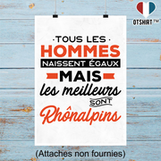 Affiche les meilleurs sont rhonalpins