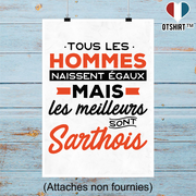 Affiche les meilleurs sont sarthois