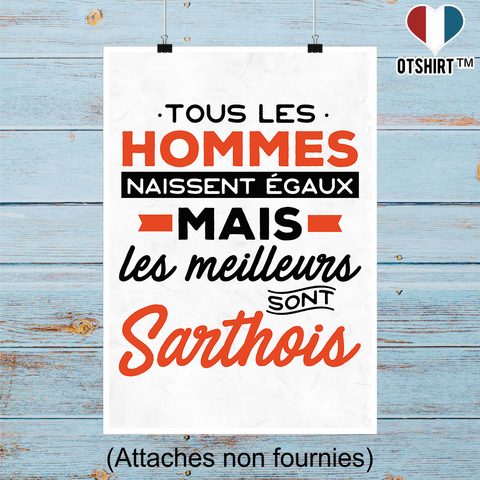 Affiche les meilleurs sont sarthois