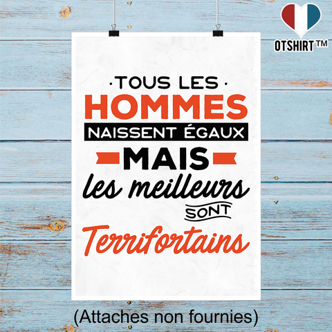 Affiche les meilleurs sont terrifortains