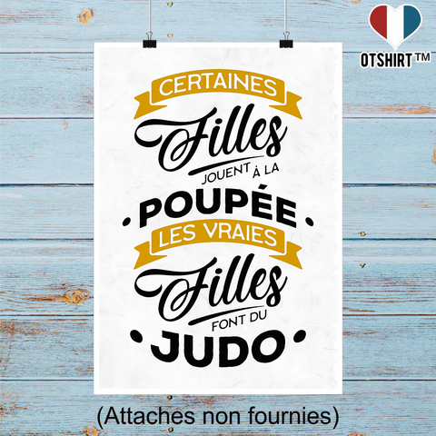 Affiche les vraies font du judo