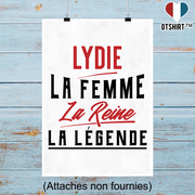 Affiche lydie la femme la reine la légende