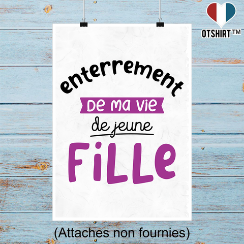 Affiche ma vie de jeune fille