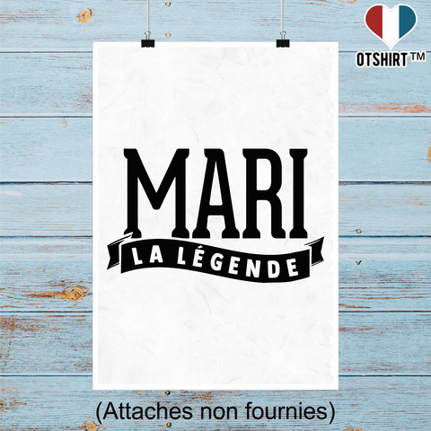 Affiche mari la légende