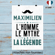 Affiche maximilien l'homme le mythe la légende