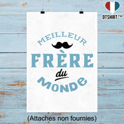Affiche meilleur frère du monde