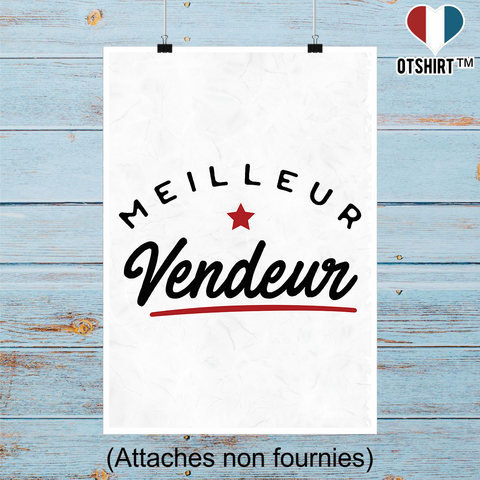Affiche meilleur vendeur